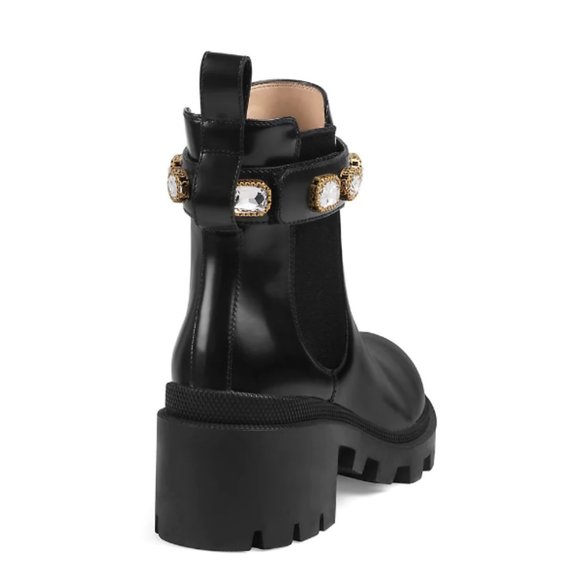 Gucci Trip Bootie with Jewels - Picture 3 of 10